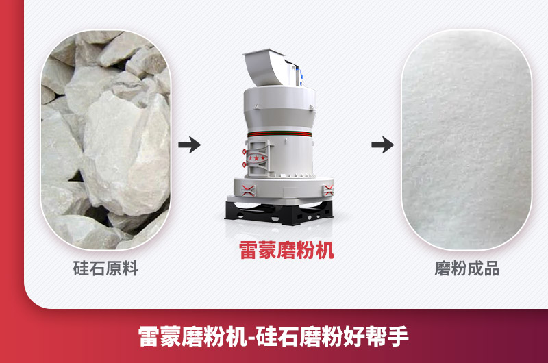 硅石磨粉設備及磨粉效果 硅石磨粉設備及磨粉效果